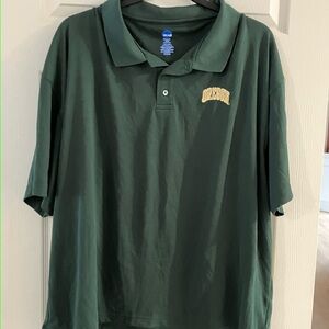 NCAA Dark Green Polo Shirt